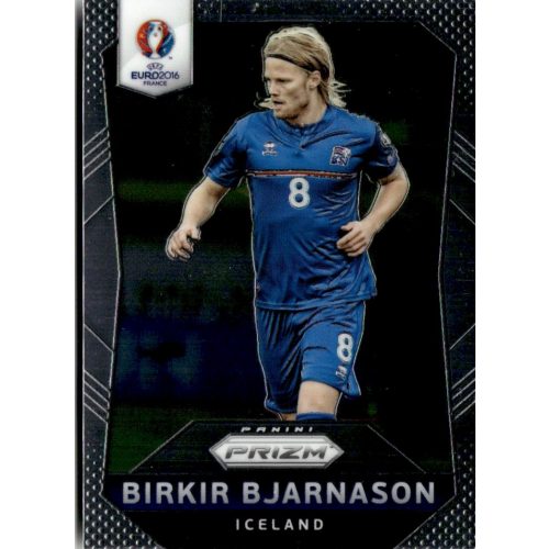 2016 Panini UEFA Euro Prizm  #109 Birkir Bjarnason