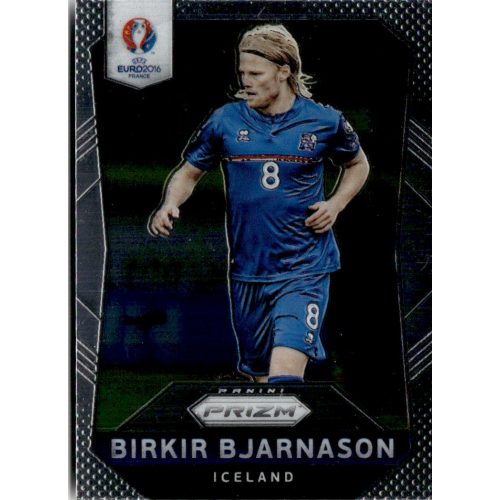 2016 Panini UEFA Euro Prizm  #109 Birkir Bjarnason