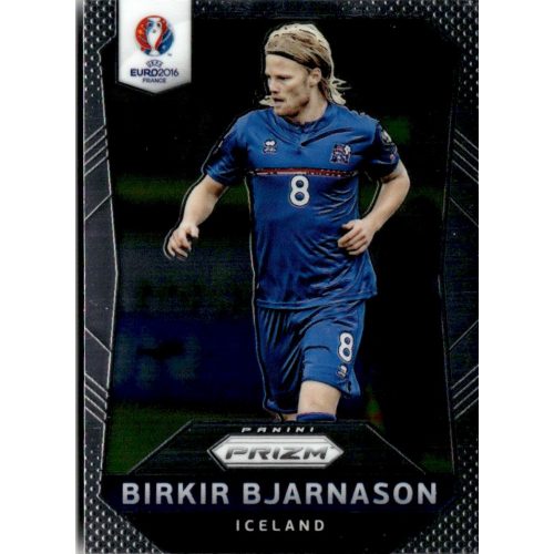 2016 Panini UEFA Euro Prizm  #109 Birkir Bjarnason