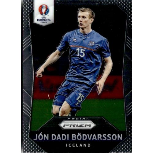 2016 Panini UEFA Euro Prizm  #115 Jon Dadi Bodvarsson