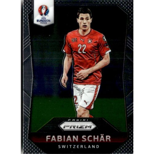 2016 Panini UEFA Euro Prizm  #156 Fabian Schar