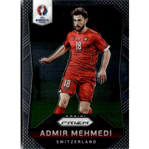 2016 Panini UEFA Euro Prizm  #158 Admir Mehmedi