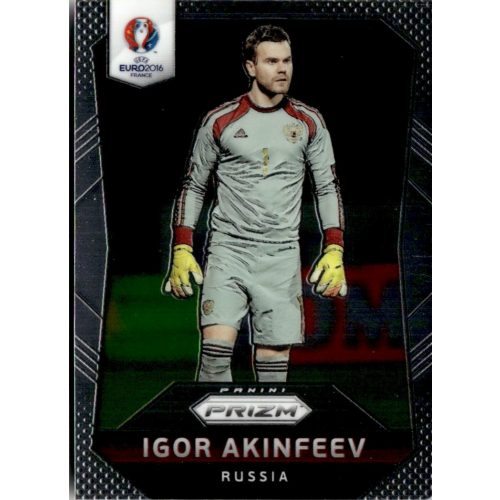 2016 Panini UEFA Euro Prizm  #169 Igor Akinfeev