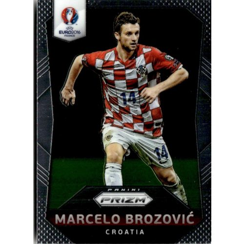 2016 Panini UEFA Euro Prizm  #185 Marcelo Brozovic