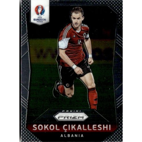 2016 Panini UEFA Euro Prizm  #199 Sokol Cikalleshi