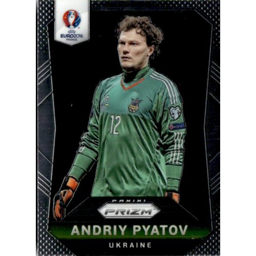 2016 Panini UEFA Euro Prizm  #212 Andriy Pyatov