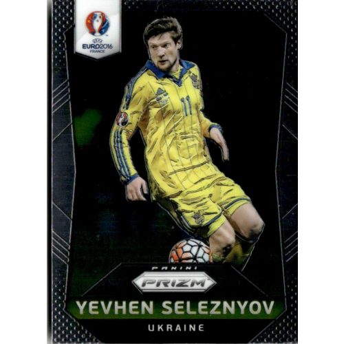 2016 Panini UEFA Euro Prizm  #218 Yevhen Seleznyov