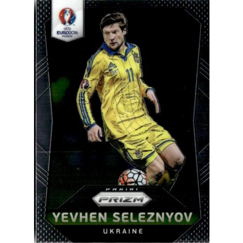 2016 Panini UEFA Euro Prizm  #218 Yevhen Seleznyov