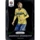 2016 Panini UEFA Euro Prizm  #249 Andreas Granqvist