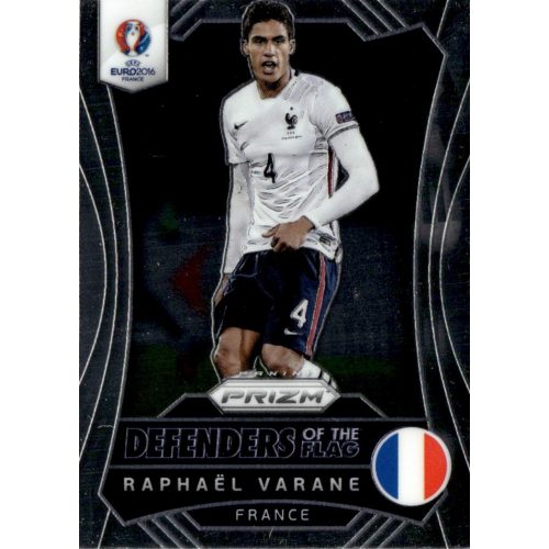 2016 Panini UEFA Euro Prizm Defenders of the Flag  #1 Raphael Varane