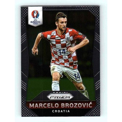 2016 Panini Panini Uefa Euro Prizm Base #185 Marcelo Brozovic