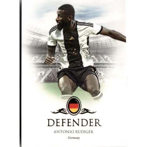 2023 Futera Unique World Football DEFENDER #24 Antonio RĂĽdiger