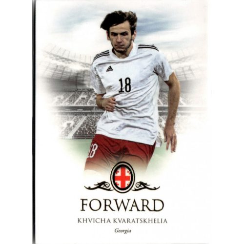 2023 Futera Unique World Football FORWARD #75 Khvicha Kvaratskhelia