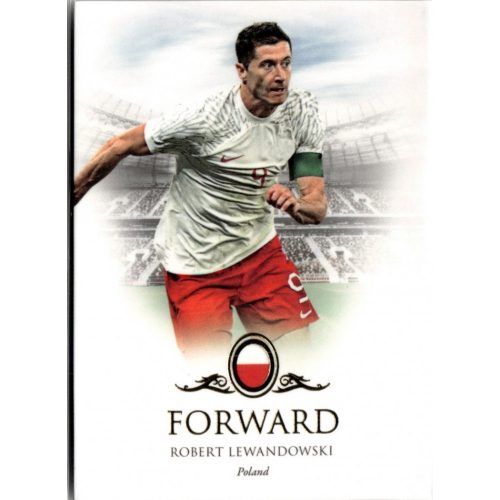 2023 Futera Unique World Football FORWARD #76 Robert Lewandowski