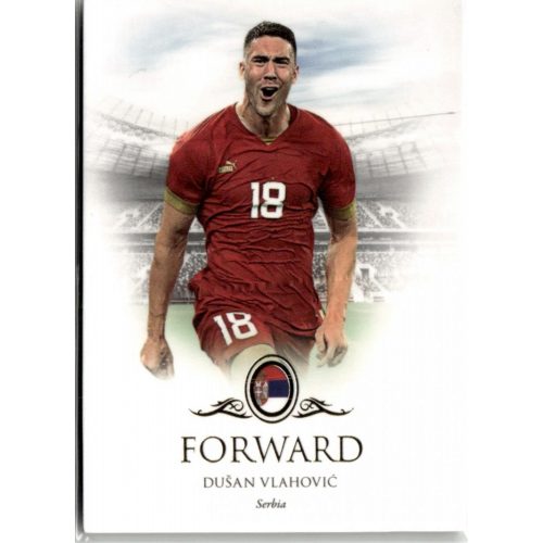 2023 Futera Unique World Football FORWARD #90 DuĹˇan VlahoviÄ‡