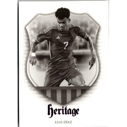 2023 Futera Unique World Football HERITAGE - Amethyst #HG064 Luis DĂ­az 16/29