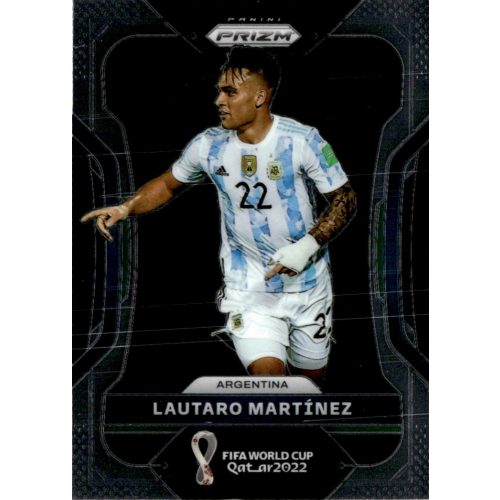 2022 Panini Prizm World Cup  #5 Lautaro Martinez