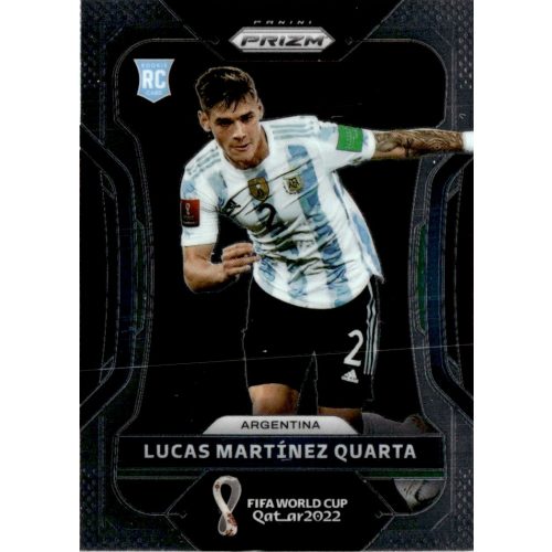 2022 Panini Prizm World Cup  #8 Lucas Martinez Quarta