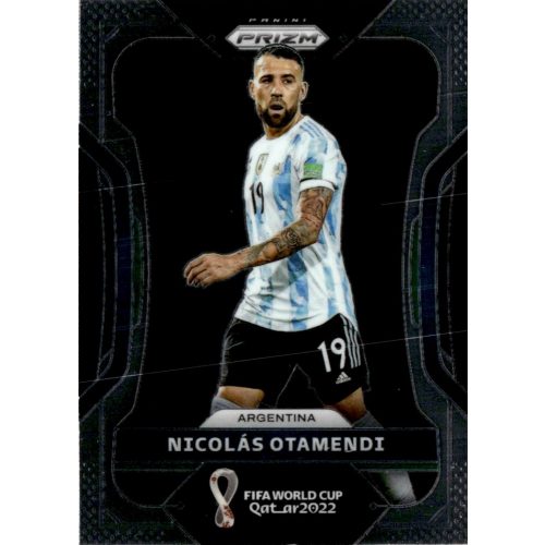 2022 Panini Prizm World Cup  #11 Nicolas Otamendi