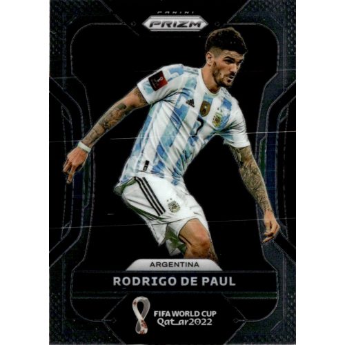 2022 Panini Prizm World Cup  #12 Rodrigo de Paul