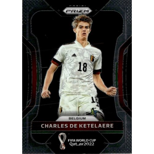 2022 Panini Prizm World Cup  #15 Charles De Ketelaere