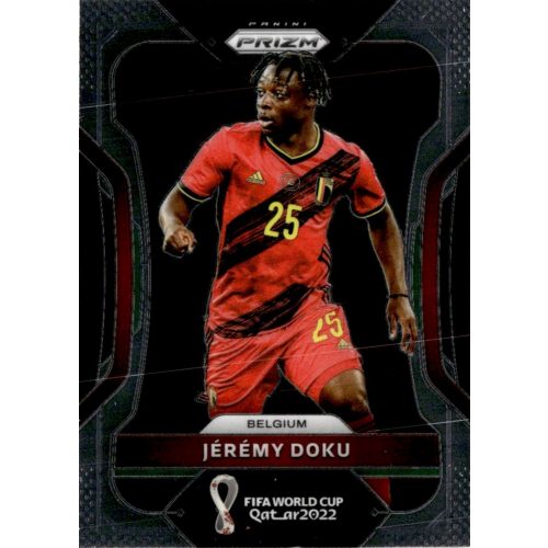 2022 Panini Prizm World Cup  #18 Jeremy Doku