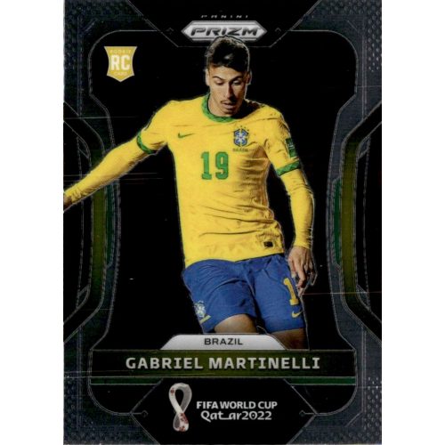 2022 Panini Prizm World Cup  #29 Gabriel Martinelli