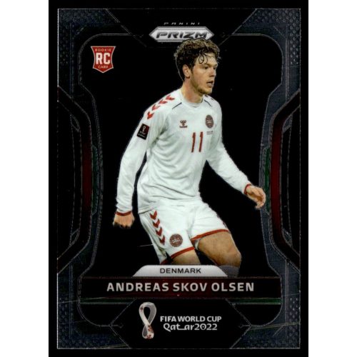 2022 Panini Prizm World Cup  #66 Andreas Skov Olsen