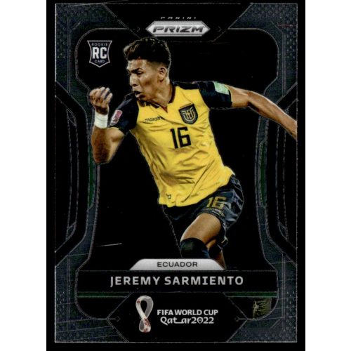 2022 Panini Prizm World Cup  #80 Jeremy Sarmiento