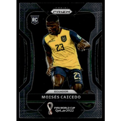 2022 Panini Prizm World Cup  #81 Moises Caicedo