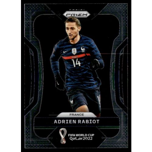 2022 Panini Prizm World Cup  #95 Adrien Rabiot