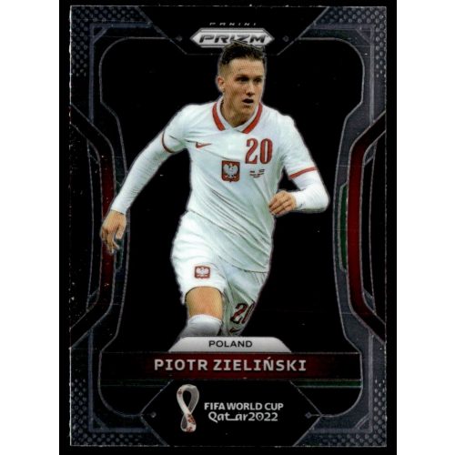 2022 Panini Prizm World Cup  #169 Piotr Zielinski