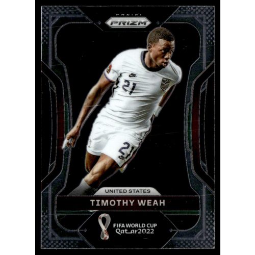 2022 Panini Prizm World Cup  #207 Timothy Weah