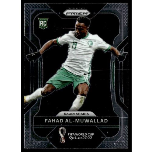 2022 Panini Prizm World Cup  #213 Fahad Al-Muwallad