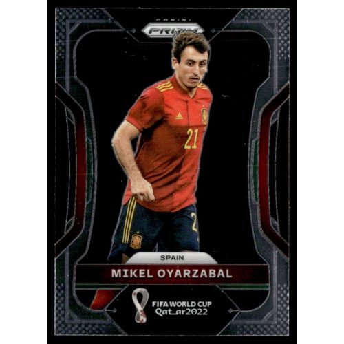 2022 Panini Prizm World Cup  #224 Mikel Oyarzabal