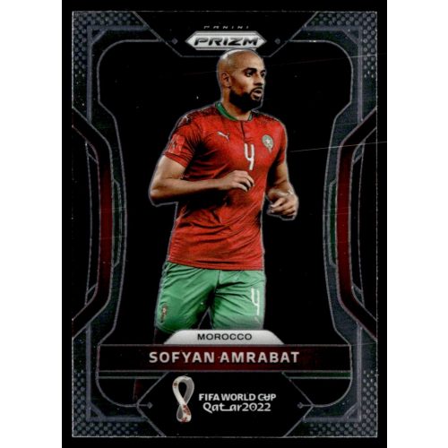 2022 Panini Prizm World Cup  #243 Sofyan Amrabat