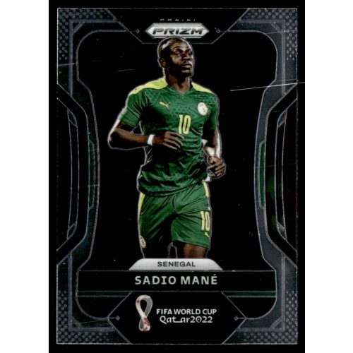 2022 Panini Prizm World Cup  #252 Sadio Mane