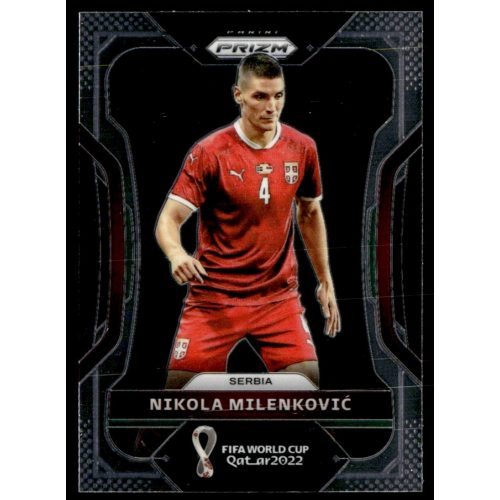 2022 Panini Prizm World Cup  #257 Nikola Milenkovic