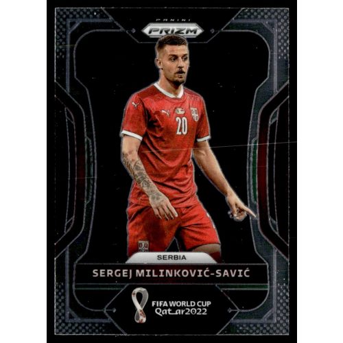 2022 Panini Prizm World Cup  #260 Sergej Milinkovic-Savic