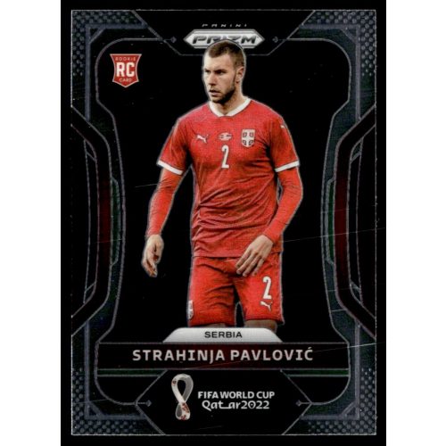 2022 Panini Prizm World Cup  #261 Strahinja Pavlovic