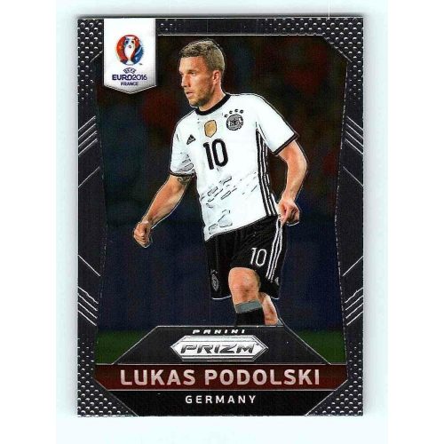 2016 Panini Panini Uefa Euro Prizm Base #52 Lukas Podolski