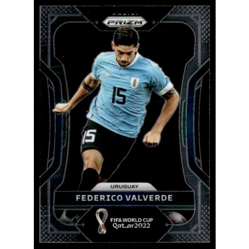 2022 Panini Prizm World Cup  #277 Federico Valverde