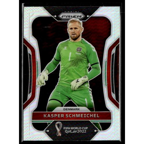 2022 Panini Prizm World Cup Silver Prizm #72 Kasper Schmeichel