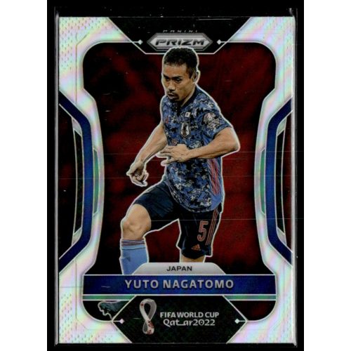 2022 Panini Prizm World Cup Silver Prizm #132 Yuto Nagatomo