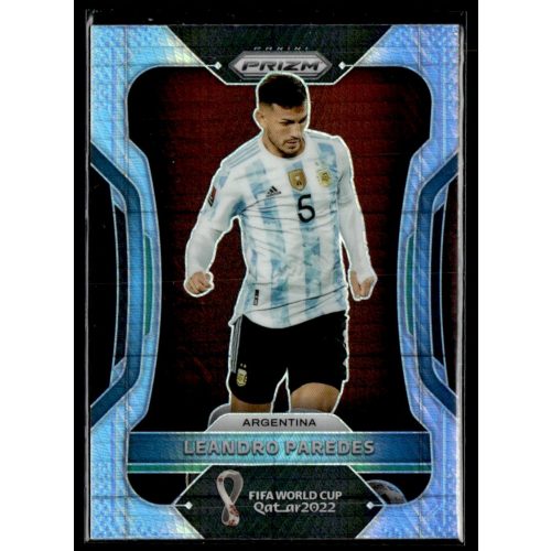 2022 Panini Prizm World Cup Hyper Prizm #6 Leandro Paredes