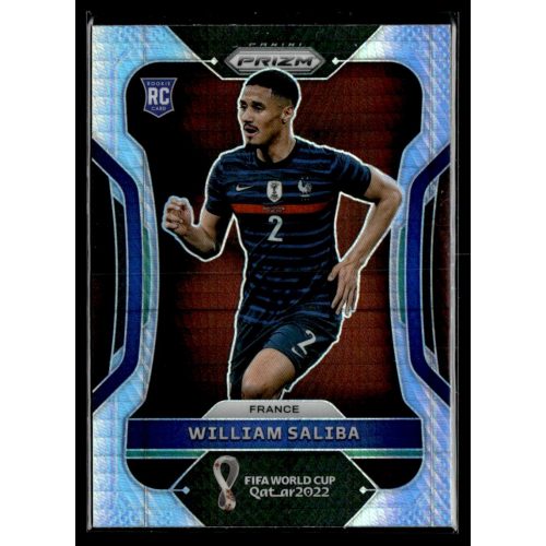 2022 Panini Prizm World Cup Hyper Prizm #106 William Saliba