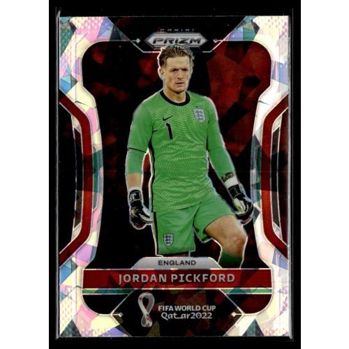 2022 Panini Prizm World Cup Ice Prizm #89 Jordan Pickford