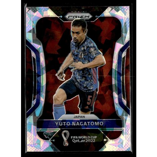 2022 Panini Prizm World Cup Ice Prizm #132 Yuto Nagatomo