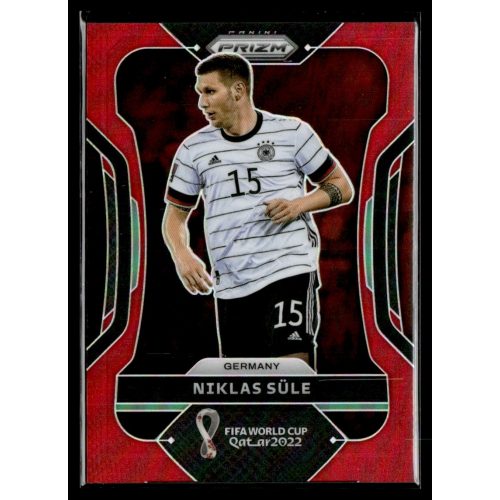 2022 Panini Prizm World Cup Red Prizm #115 Niklas Sule 247/399