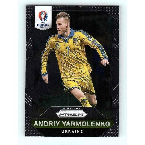 2016 Panini Panini Uefa Euro Prizm Base #210 Andriy Yarmolenko RC